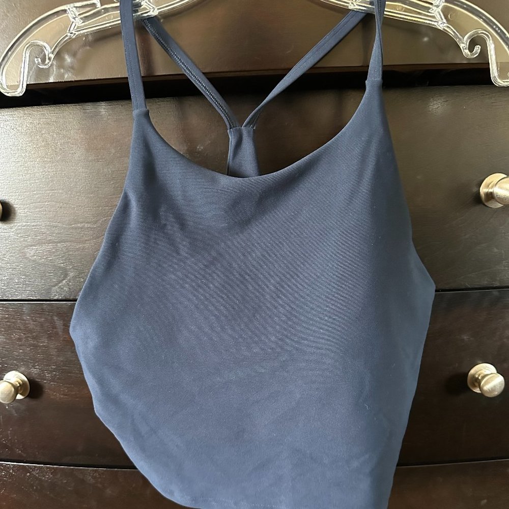 Old Navy Light Support PowerSoft Longline Sports Bra - Size L